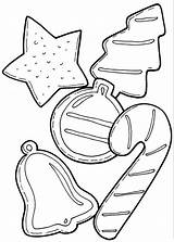 Coloring Cookie Cookies Pages Christmas Kids sketch template