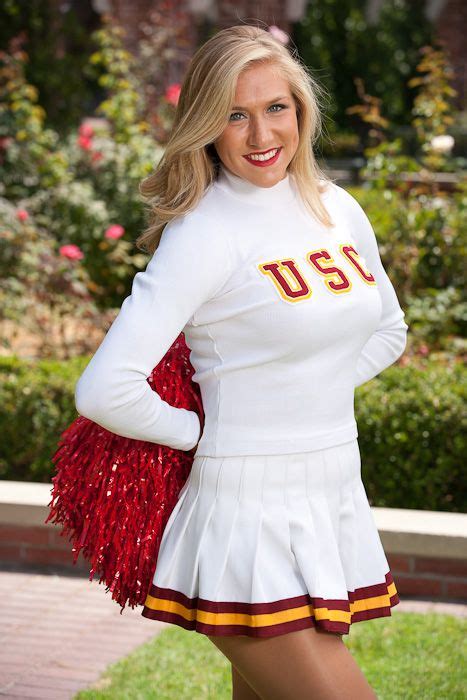 2011 Usc Song Girl Co Captain Sarah Yow What S Underneath That