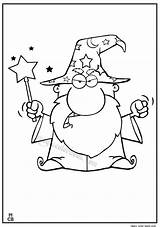 Magic Coloring Wand Pages Wizard Silhouette Castle Kingdom Mushroom Getcolorings Getdrawings Touch Fairly Waving Angry Color Print sketch template
