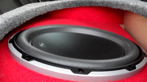 hor wv jl audio wv subwoofer  ho ported enclosure youtube