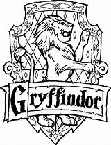 Hogwarts Gryffindor Crest Gryffondor Wappen Crests Emblem Hogwart Coloriage Vorlage Escudos Griffindor Escudo Blason Imprimer Poudlard Kleurplaat Kleurplaten Badges Hufflepuff sketch template