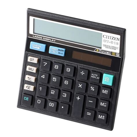 digits desktop electronic calculator ct