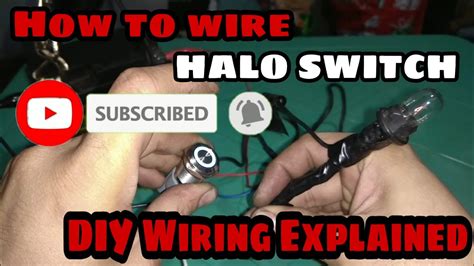 wire halo switch diy halo switch wiring youtube