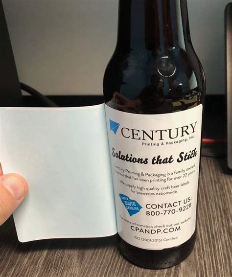 cool story label  century printing packaging opens    content space
