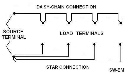 daisy chain electrical wiring diagram