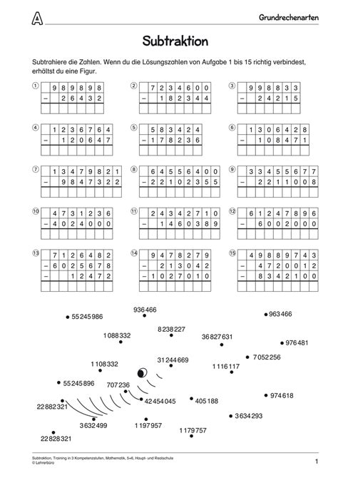 mathematik arbeitsblaetter sekundarstufe  lehrerbuero