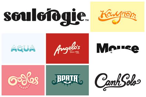 excellent text oriented logo designs inspirationfeed