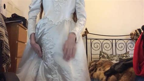 Playing In Wedding Gown 01 Free Gay Crossdresser Porn 32