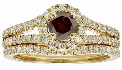 red diamond ring jewelry guide