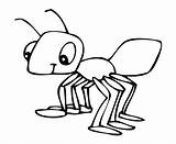 Coloring Ant Printable Grasshopper Sheet sketch template