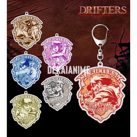Shop By Anime Drifters Drifters Trading Emblem Acrylic Keychain