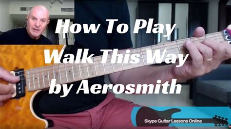 play walk    aerosmith rhythm parts guitar lessons  guitar lessons