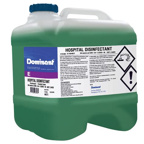 dominant hospital disinfectant