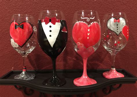 Personalized Valentine S Day Red Wine Glass Ubicaciondepersonas Cdmx