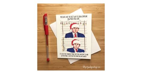 coworker christmas card funny holiday cards popsugar