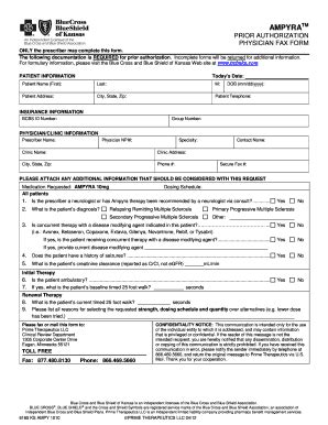 bcbs prior authorization form  fill  printable fillable