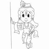 Krishna Stealing Xcolorings sketch template