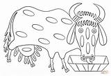Maria Ausmalbilder Cow Marii Krowa Ukraina Supercoloring Drukuj sketch template