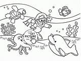 Coloring Underwater Pages Printable Ocean Floor Drawing Under Print Plants Cartoon Life Kids Sea Color Sheet Getcolorings Getdrawings Summer Ideal sketch template