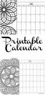 Calendar Printable Pages Monthly Month Coloring Calendars Print Printables Kids Time Planner Year Each Temeculablogs Template Blank Entire Schedule Calender sketch template