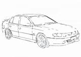 Holden Ute Pages Commodore Vx sketch template