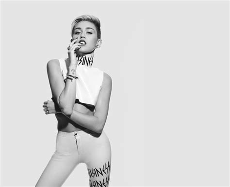 Miley Cyrus Flaunts Her Curves Long Legs For Racy Notion Magazine