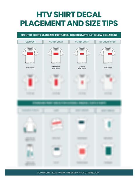printable cheat sheets  htv shirt decals beginners guide  instant