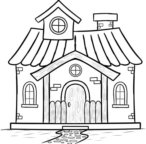school house coloring pages