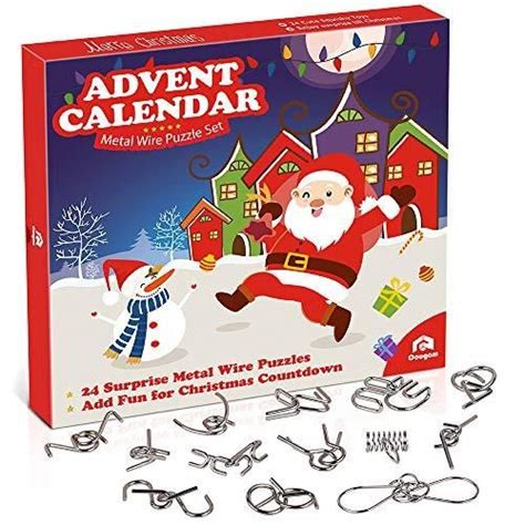 Wire Puzzle Toys Advent Calendar 2019 Christmas
