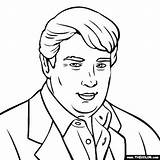 Trump Donald Coloring Pages America Print Printable Color Clipart Republican Book Library Thecolor Comments sketch template