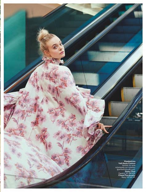 Elle Fanning In Instyle Magazine Spain December 2019
