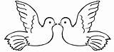 Dove Coloring Pages Rocks Turtle Mourning Two Peace Choose Bird Print sketch template