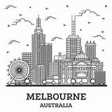 Melbourne sketch template