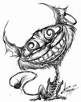 Cat Cheshire Alice Drawing Madness Returns Deviantart Evil Tattoo Drawings Coloring Scary Wonderland Creepy Pages Sketch Getdrawings Template Rabbit Choose sketch template