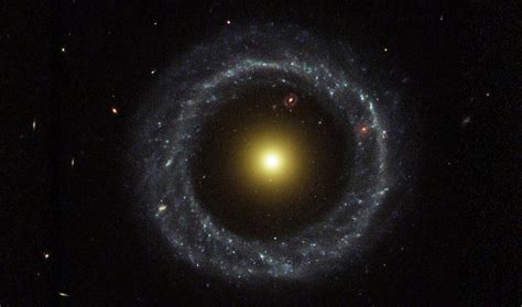 newly discovered galaxy is a rare russian doll of star rings big think