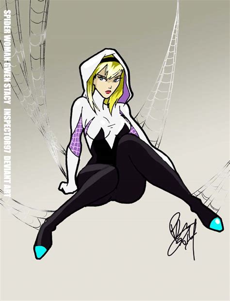 gwen stacy spider woman by inspector97 on deviantart