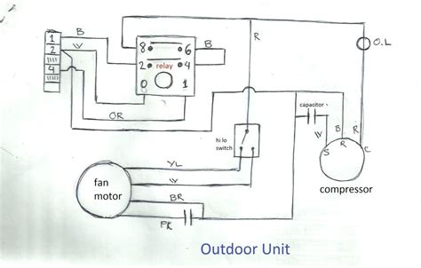 diagram split air conditioner wiring diagram  mydiagramonline