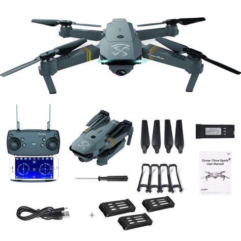 tactical  drone extreme upgrade  extra batteries hd camera  vid drone clone xperts