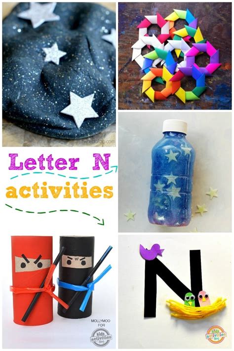 nice letter  crafts activities kids activities blog