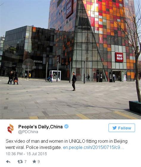 A Sex Tape Shot In A Uniqlo Dressing Room In China Is Taking Over China