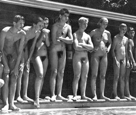 vintage nude swim team
