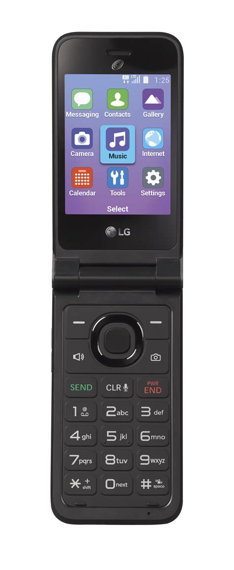 tracfone wireless lg classic flip gb black prepaid phone walmartcom walmartcom