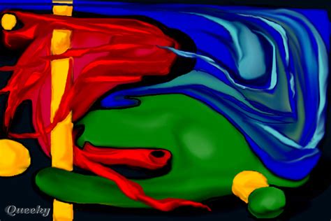 primary colors  abstract speedpaint drawing  lynnieblue queeky