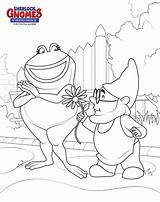 Coloring Pages Gnomeo Juliet Printable Getcolorings Color sketch template