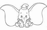 Dumbo Dombo Pintar Coloring4free Olifant Tekenen Timothy Drukuj sketch template