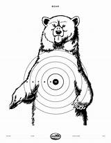 Printable Target Targets Shooting Gun Nssf Silhouette Print Pdf Click Save Getdrawings Right sketch template