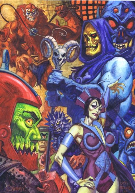 Masters Of The Universe Villians By Dan Brereton In
