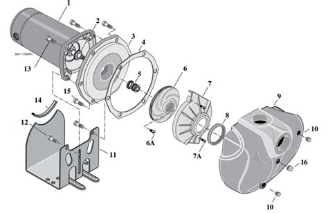 sta rite ds series lawn irrigation pump diagram