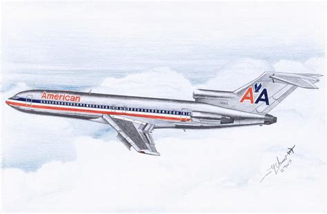 boeing   drawing  marc chenevert fine art america