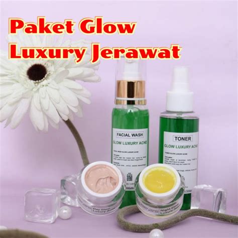 jual paket glow luxury whitening jerawat shopee indonesia